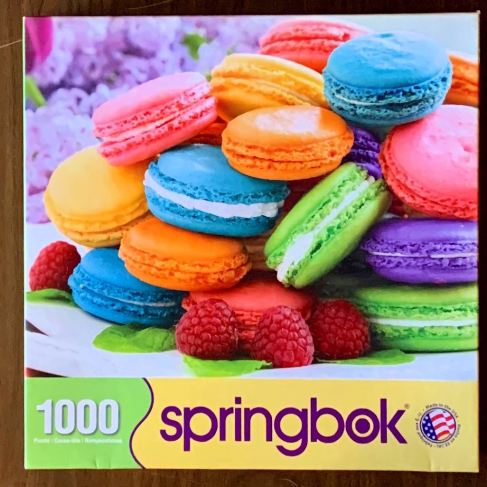 1000 Pieces Springbok Jigsaw Puzzle Macarons!